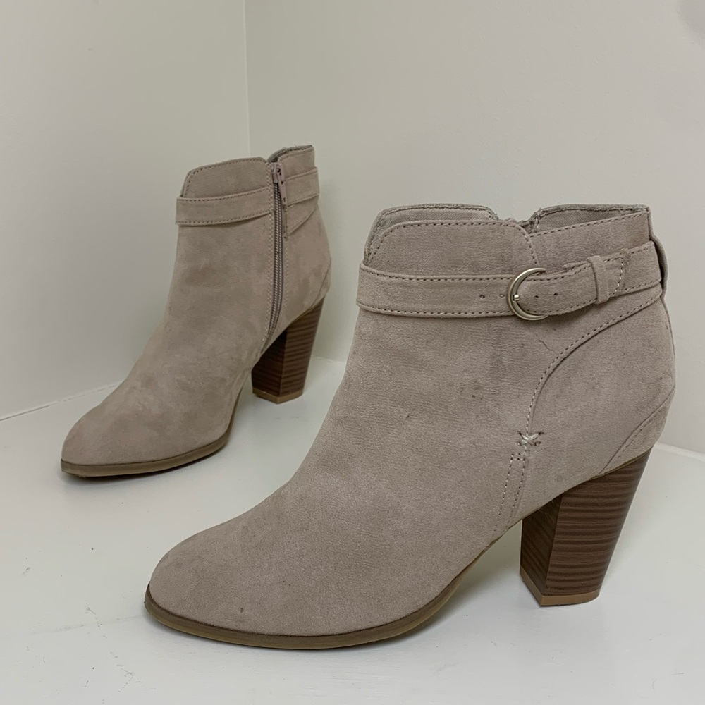 Women's Beige Ankle Boots